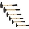 Vago-Tools Martello da fabbro, set da 6 pezzi, 100/200/300/800/500/1000 g