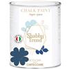 GENERICO SHABBY TREND® CHALK PAINT Pittura Shabby Chic Vintage Mobili Pareti Extra Opaca 120 VARIANTI (500ml, BLU NOTTE)