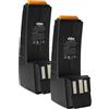 vhbw 2x batteria compatibile con Festo Festool CDD12FX, CDD12MH utensile elettrico (3300 mAh, NiMH, 12 V)