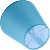 HONITANO Paralume Blu Clip-On per Lampada da Tavolo 14x14x13cm | Stile Semplice e Delicato, Struttura in Ferro Interna, per Salotto e Camere d'Albergo