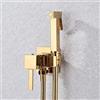 Vimmor Rubinetto Per Bidet Rubinetto Per Doccia In Ottone Miscelatore Per Rondella Miscelatore Per Acqua Calda Fredda Gru Quadrato Per Doccia Spruzzatore Rubinetto Per Wc Rubinetti Per Wc Oro polacco