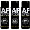 Alex Flittner Designs RAL Vernice spray, confezione da 3 pezzi, vernice colorata opaca