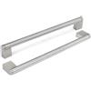 Goldenwarm, LSJ14BSS320, Maniglie per mobili vintage, 15 pezzi, 320 mm, maniglie per armadi, maniglie per cucina, maniglie per cassetti, maniglie in acciaio inossidabile, argento