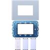 Di Tutto Per Tutti® - Set Completo 5 Pezzi Compatibile con Vimar Arke. Bianco (Interruttore 2P 0/1)