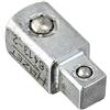 Hazet 6413-2 Quadro Passante, Argento, Attacco Quadro, Massiccio, 6.3 1/4 di Pollice