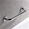 Drsyffsup Barra di sostegno per vasca da bagno in acciaio inossidabile da 30 cm a 150 cm, maniglia di sostegno antiscivolo per bagno, portasciugamani, supporto di sicurezza per scale domestiche(150cm)