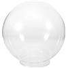 ULTECHNOVO Paralume in Vetro Rotondo Sfera 15cm per Lampada a Sospensione, Facile da Pulire e Resistente alla Polvere, per Soggiorno e Casa Contemporanea