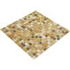 conwire Piastrelle a mosaico in vetro color sabbia per pavimenti, pareti, bagno, doccia, cucina, specchio per piastrelle, rivestimento per pareti e pareti