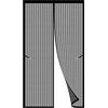 DOGUO Zanzariera Magnetica Per Finestra 145 x 255 cm Telaio Magnetico Per Finestra Non Richiede Perforazione Tenda Anti Zanzare Insetti Zanzariera Porta Finestra, Nero