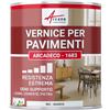 ARCANE INDUSTRIES Pittura per pavimenti interni poliuretanica, multi-supporto ARCADECO - 1683-1 kg Bianco - ARCANE INDUSTRIES