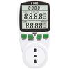MKC Misuratore di potenza 16A 230v, Contatore dei consumi di energia elettrica con display LCD , Controllo dei costi energetici , Potenza massima 3680W
