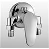 ZYCDP Deviatore doccia 3 vie Deviatore doccia soffione Monocomando Caldo E Freddo, Valvola Deviatrice A 3 Vie In Ottone Ceramico,Chrome A