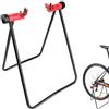 Generic Floor Bike Rack - Supporto portatile a forma di U, scaffale verticale triangolare - lavoratore di manutenzione, cavalletto regolabile per diverse larghezze | Parcheggio a pavimento per garage