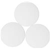 Gadpiparty Diffusore Paralume in Plastica Bianco 3 Pezzi per Lampada Salone, Diffusione Luce Uniforme e Facile Installazione per Ambienti Interni e Soggiorno