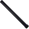 Lioaeust Asta di prolunga per doccia, asta di prolunga rotonda per doccia, 30 cm, tubo di prolunga in acciaio , accessori di ricambio (nero)