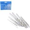 lvifloae 10 pezzi punte diamantate punta per vetro punta per gioielli trapano diamantato set di punte per trapano per piastrelle di vetro in ceramica pietra punte diamantate per