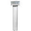 Diankamin ESALATORE FUMO VENTILATO IN LAMIERA VERNICIATA BIANCA Diametro 140