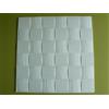 ean Pannello polistirolo decorativo per soffitto e parete effetto 3D isolante termico - spessore 1cm - dimensioni 50x50cm decosa, Confezione da 20mq (DUBLIN)