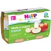 HIPP ITALIA Srl HiPP BIO, Omogeneizzato Yogurt e Mela, 2 x 125 g