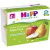HIPP ITALIA Srl HiPP, Frutta Grattugiata Biologica Mela e Pera, 4 x 100 g
