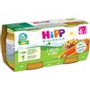 HIPP ITALIA Srl HiPP Biologico, Omogeneizzato di Carota e Ceci, 2 x 80 g
