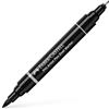 Faber-Castell Art & Graphic Pitt Artist Pen Dual Marker India Ink, penna a punta singola, per arte, artigianato, disegno, schizzi, casa, scuola, università, colorare