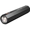 Fenix E-CP - Torcia ricaricabile multifunzione Power Bank, 1600 lumen, 222 m, 504 ore massime, interruttore a pulsante singolo, 5000 mAh, uscita USB-A e USB-C, IP68, colore: nero
