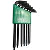 Eklind 10007 - Chiave a L a stella Torx, 7 pezzi, serie lunga T10-T40