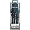 Makita E-14255 - Set di punte da trapano TCT multiple, 5 pezzi