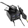 Eacam Gun di Saldatura 70 W e Pistola di Calore 2 in 1 con LCD, Stazione di Rielaborazione della Pistola Ad Aria Cal 750W per Elettronica, Gioielli, Modelli (Eacamr2tnyx1bc3-12)