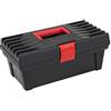 Patrol Group SKR12BSTUFFCZAPG001 - Cassetta degli attrezzi Stuff Basic da 12, colore: rosso/nero, 312 x 167 x 130 mm