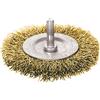 EXTOL CRAFT Spazzola rotonda in ottone, ∅50 mm