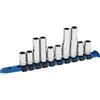 Titan 67010 - Set di chiavi a bussola da 1/4 e 3/8, 10 pezzi