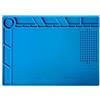WOVELOT S-140 Stuoia di Saldatura in Silicone con Isolamento Magnetico Stuoia di Riparazione Magnetica, Stuoia di Lavoro Resistente Al Calore 932 Fahrenheit per la Riparazione Elettronica