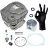 LIWaaGe Adatto for 357 357XP 357XP EPA 359 359XP 359XP Kit cilindro pistone da 47 mm 537157304 580303302 537157302 537248504