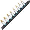 HAZET Smart-Rail 992T-SR/8 parte inferiore magnetica con 8 bussole, attacco: quadrato 12,5 mm (1/2 pollice), uscita: profilo TORX esterno guida flessibile in plastica per chiavi a bussola