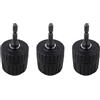 Giwnhvx 3X Convertitore Mandrino Autoserrante da 3/8 Pollici 24UNF + 1/4 Pollici Adattatore SDS con Codolo Esagonale da 0,8-10 mm