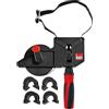 BESSEY VAS-23+2K, morsetto per cinghia ad angolo variabile da 7 m con 4 clip