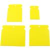 LQ Industrial 1 set giallo smussato Joint Filler Giunto Kit di strumenti di giunzione Carta da parati Raschietto di plastica Coltello per la pulizia del mattone di vetro Adatto per imballaggio di