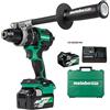 Metabo HPT - Kit trapano a martello wireless da 1,5 pollici (1,4 pollici) Max Torque Reactive Force Control Opzionale Adattatore CA DV36DC