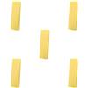 KSJOAIDDE Set di 5 cunei di abbattimento per alberi da taglio robusti tronchi cunei 25 cm giallo