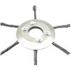 Generico Testa del decespugliatore con ruota in filo d'acciaio da 20/23 cm, spazzola universale for la rimozione di erbacce, muschio, ruggine, adatta for decespugliatori a benzina(9inch 3 claws 85mm)