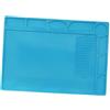 jojofuny Heat Insulation Silicone Repair Mat Pad Per Saldatore Per Computer e Smartphone Blu Antiscivolo e Termoresistente Per Componenti e Piccole