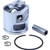 DhwhARtrt Gruppo anello spinotto pistone 43mm 46mm compatibile con motosega da giardino 545 545XP 550 550XP 555 560 562 CS2252 CS2260(HUS560 46mm)
