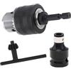 YIGZYCN Mandrino per trapano da 3/8 '' con codolo da 1/4 '' 1/2 Adattatore convertitore per trapano elettrico