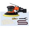 BINGNU Levigatrice orbitale pneumatica Air Grinder 125mm / 150mm Lucidatura eccentrica sottovuoto rettificatrice Utensili pneumatici per lucidatura(6 In Vacuum Sander)