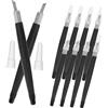 SHINEOFI 10pezzi Kit Strumenti Per Incisione Legno Utensili Per Intaglio Legno Manuale Penna Portatile Per Incisione Adatto Studenti Principianti