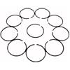 DORFEY 10 pezzi/lotto 33,3 mm x 1,2 mm anelli del pistone adatti for HOMELITE S25 e altri decespugliatori tagliaerba motosega parti di riparazione del cilindro