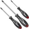 Titan 65885 JIS - Set di 3 cacciaviti con punte magnetiche, include #1 x 3, #2 x 4, #3 x 6 - Progettato per viti standard giapponesi, compatibile con auto, camion e moto di fabbricazione giapponese