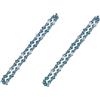 ZHaotn Catena e guida da 4, 6, 8 pollici for mini motosega elettrica, ricambio for sega da potatura, parti for sega elettrica, accessori for utensili da giardino